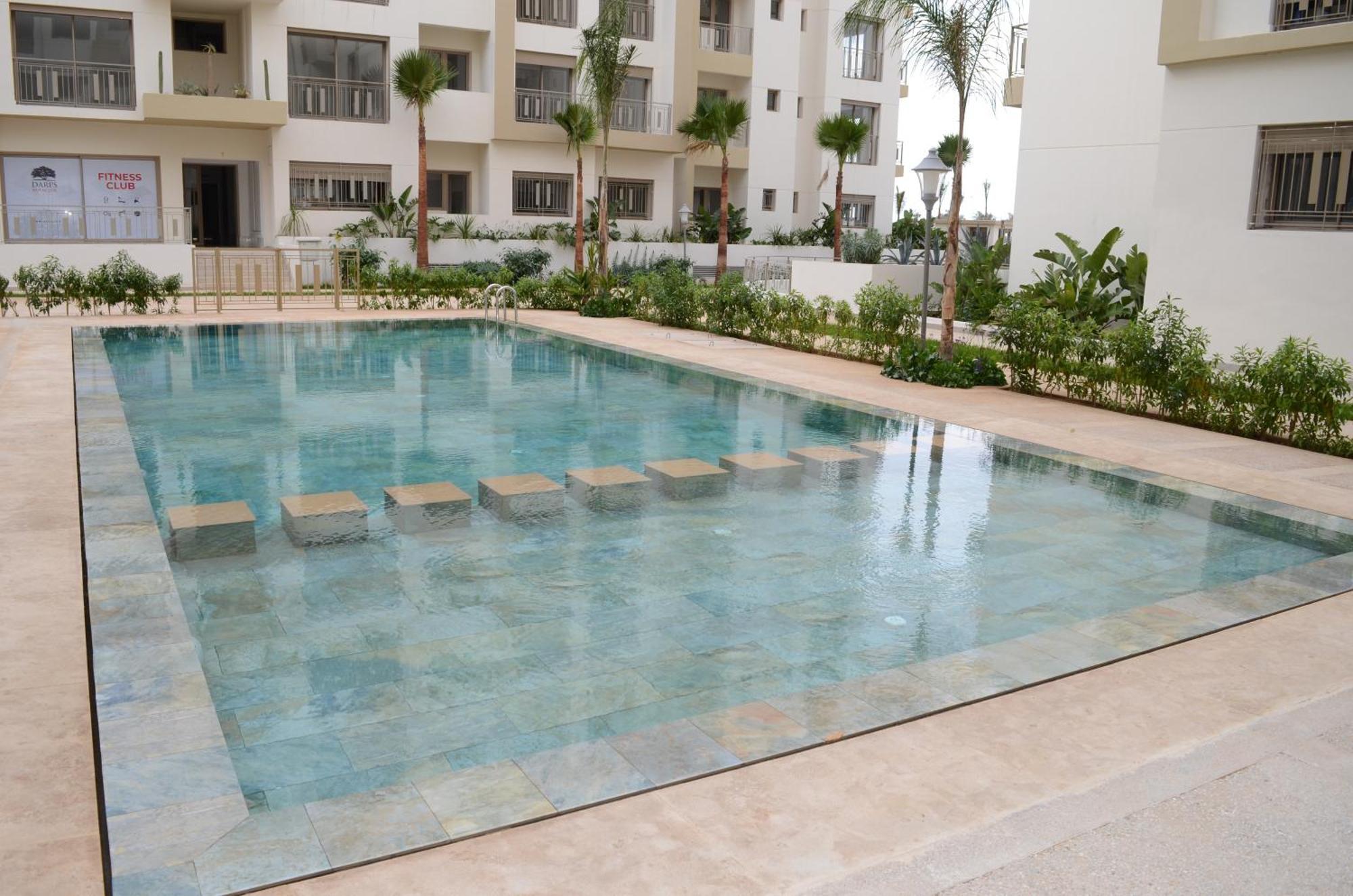 New Luxury Apartment 5 Min Casablanca Mohammed V Airport Luaran gambar